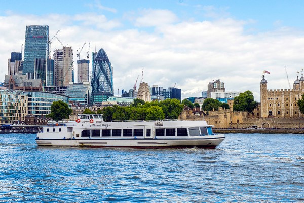 Picture of Thames River Services Westminster to Greenwich or Vice Versa Family Return