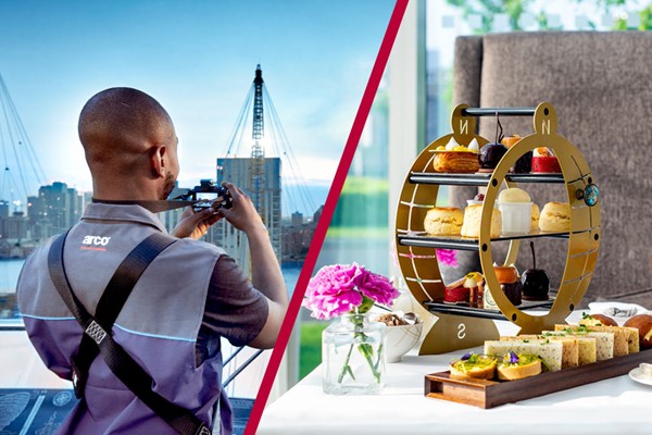 Up at The O2 Climb and Afternoon Tea for Two at InterContinental London - The O2