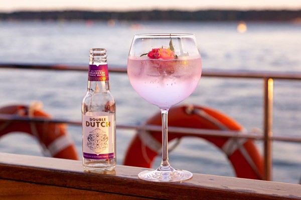 Image of Artisan Gin Tasting with Canapes for Two Aboard Dorset Cruises