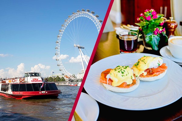Picture of Two Course Bottomless Brunch at Amba Hotel Charing Cross and a Thames Sightseeing Cruise for Two