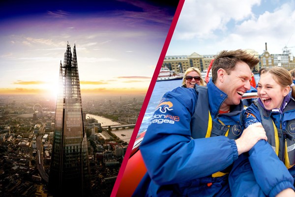 Image of Highest Fastest! River Thames High Speed Boat Ride & The View from The Shard for Two