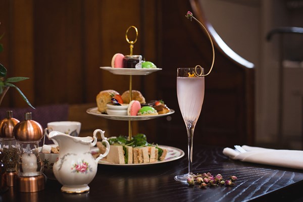 Picture of Afternoon Tea with Rose Bubble Cocktail for Two at The Courthouse Hotel