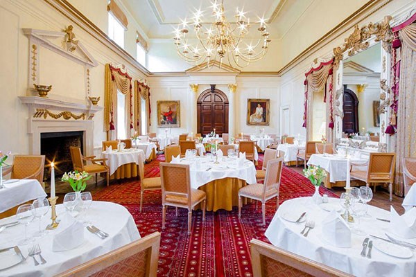 Picture of Three Course Dinner with Wine for Two at Hintlesham Hall Hotel