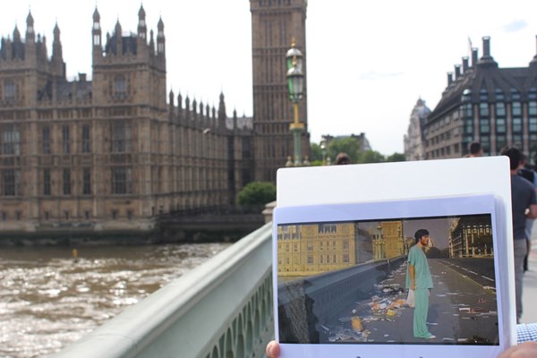 Picture of Hero and Superhero Film Walk of London