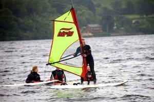 Image of Introduction to Windsurfing for Two in Gwynedd (Half Day)